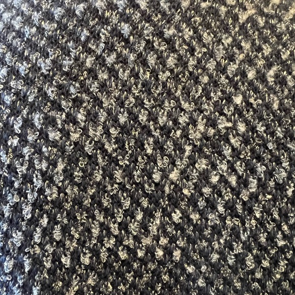 Chelsea & Theodore Fringe Trim Open Front Cardigan Sweater Size M - Picture 6 of 8